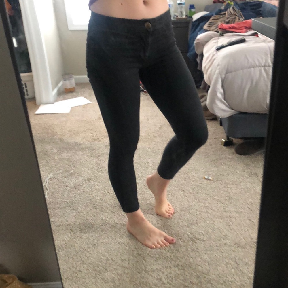 AE Super Stretch Black Skinny Jegging